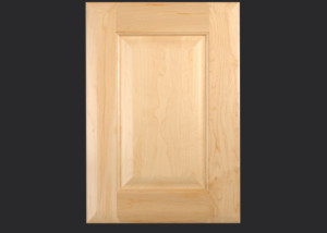 Cope and Stick Cabinet Door C101 Wide OE12-IE1-RP5 in Hard Maple, Select - Slab drawer front with OE12