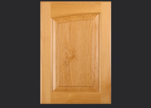 Cope and Stick Cabinet Door C14L OE2-IE1-RP11 in Alder, Select with Slab Drawer Front