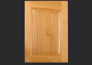 Cope and Stick Cabinet Door C14R OE2-IE1-RP11 in Alder, Select and Slab Drawer Front
