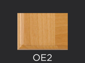 OE2 cope and stick cabinet door outside edge profile