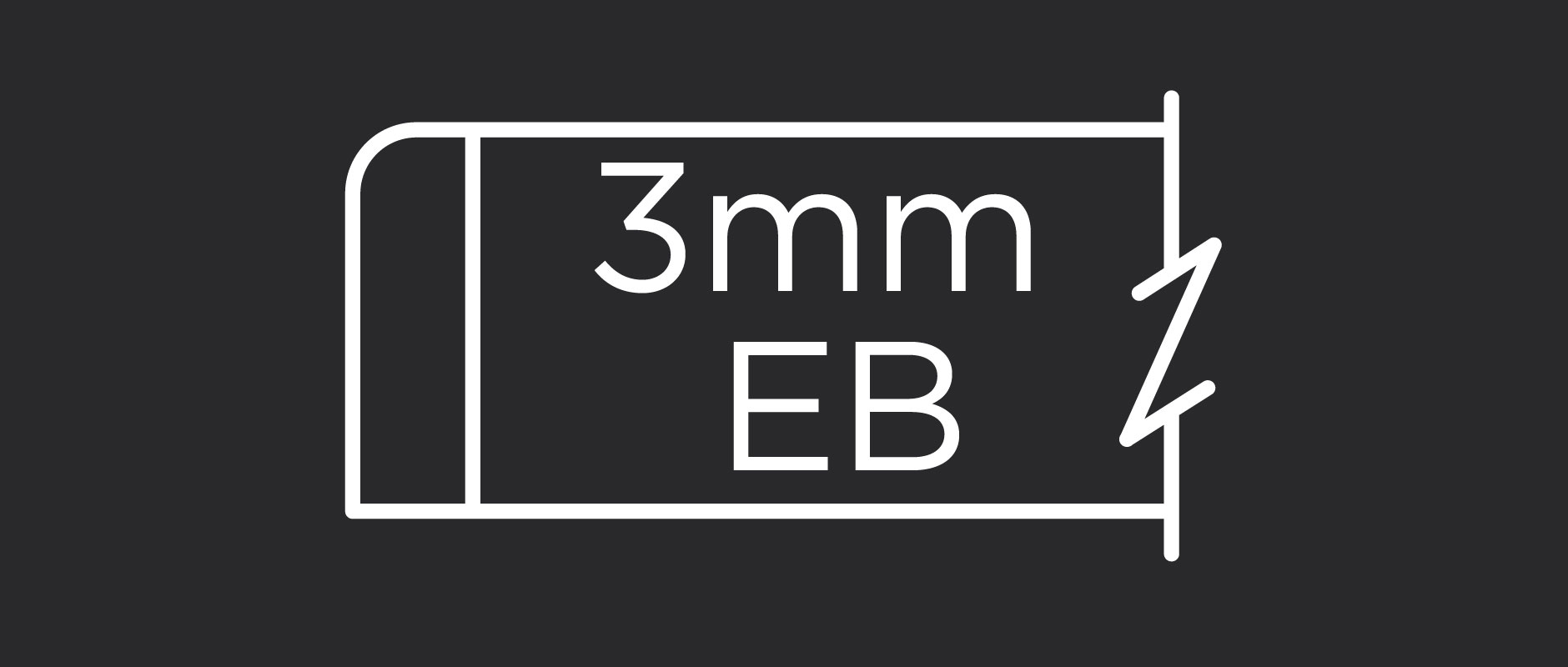 3mm edgeband profile for veneer