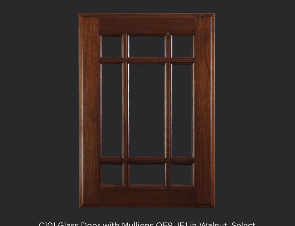 9 Lites OE9, IE1 – Walnut, Select