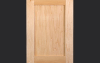 Cope and Stick Cabinet Door C101 OE5-IE2-FP3/8 in Hard Maple, Select and 5-piece drawer front