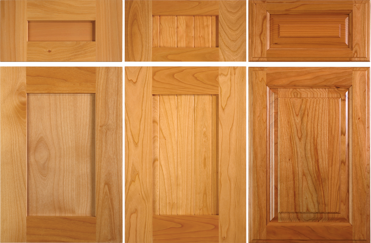 Alder wood clearance cabinets