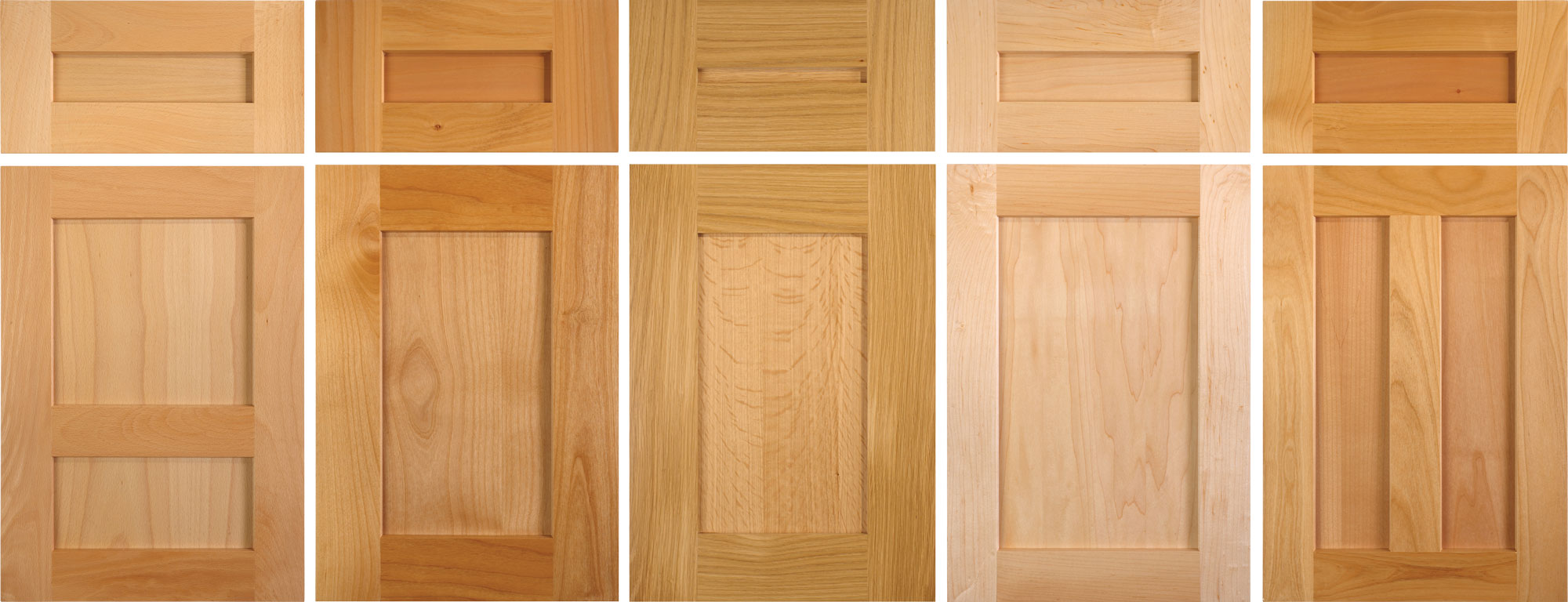 Raised Square Custom Cabinet Doors  1/4 Outside Edge - Cabinet Doors 'N'  More