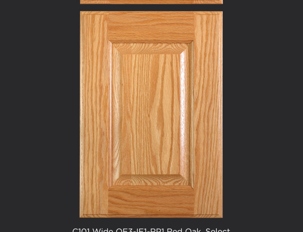 C101 Wide OE3-IE1-RP1 Red Oak, Select