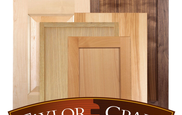 TaylorCraft Cabinet Door Company Logo with cabinet door styles including 4S