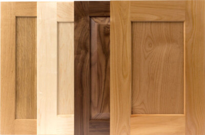 Shaker style cabinet doors with beveled IE9 inside edge