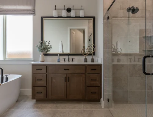 Bathroom Vanity Beech C101 Shaker Doors