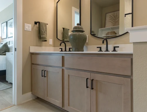 Bathroom Cabinet Maple Shaker OE4-IE5