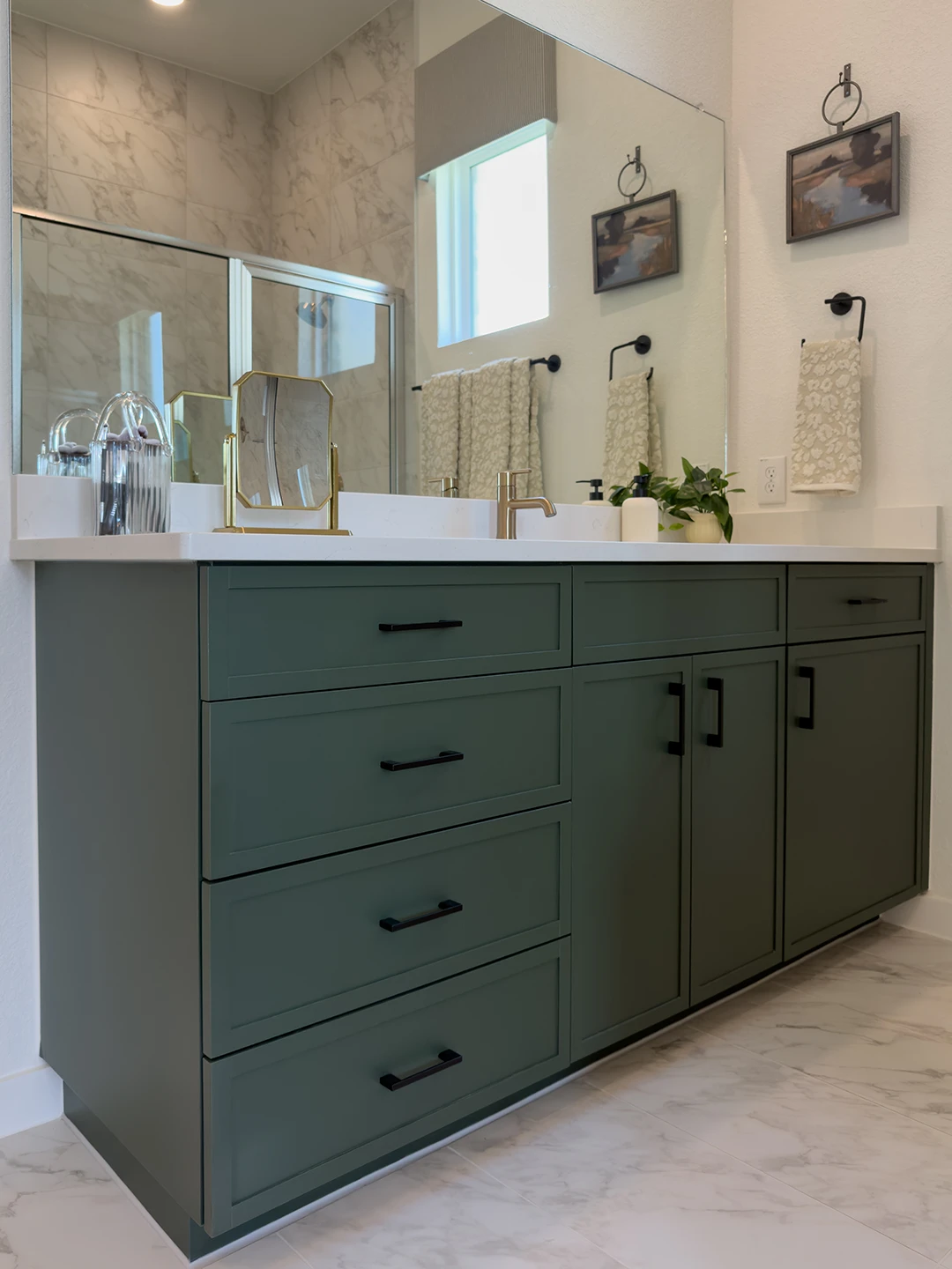 Bathroom 4S Slim Shaker 1" Frame Paint Grade