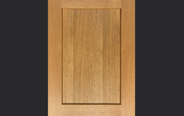 Cope and Stick Cabinet Door C101 OE5-IE9-FP3/8 in White Oak Select