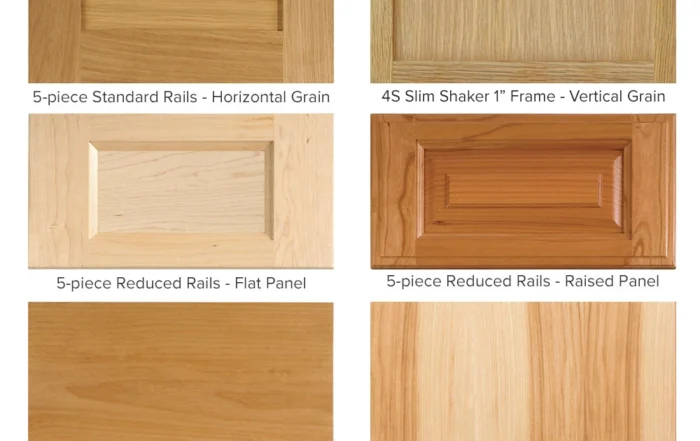 Cabinet drawer front options - TaylorCraft Cabinet Door Company