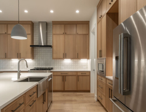 Rift White Oak Kitchen Cabinet Doors 4S