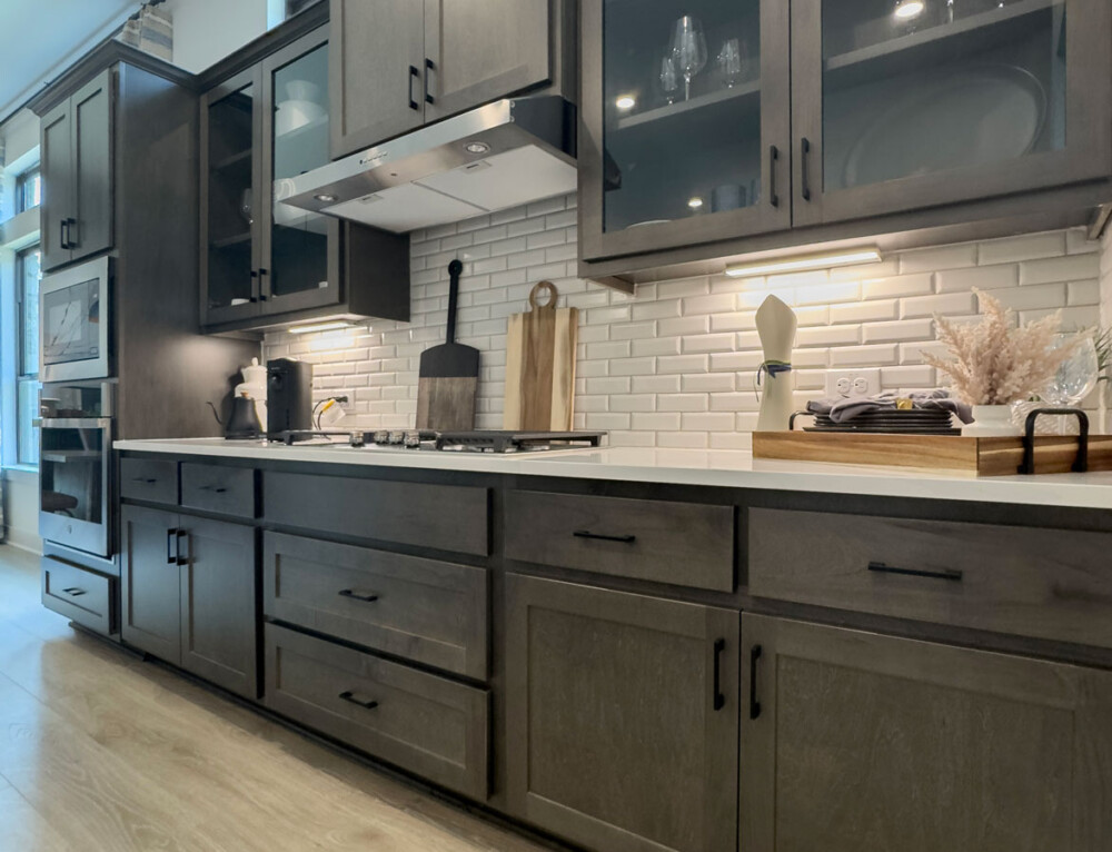 KBIS Trends Combined – Natural Wood with Gray Stain