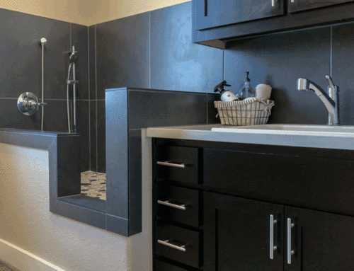 Laundry Room Cabinets – Dog Shower