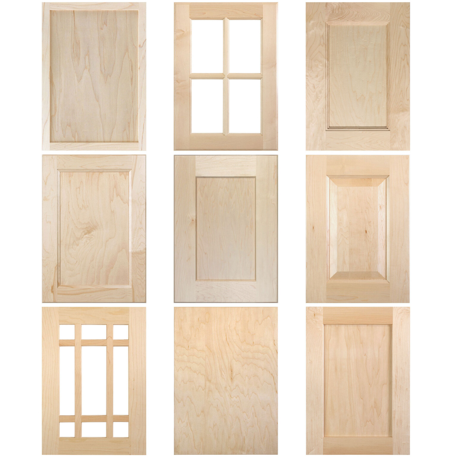 Maple Cabinets and Cabinet Doors - TaylorCraft Cabinet Door Company