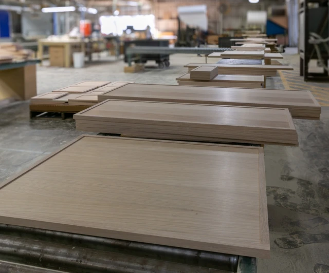 Building these beautiful rift white oak 4S cabinet doors all day long 🤩 Excellent work by our production team 🙌👏🏆 
#cabinetdoors #cabinetdoorstyles #riftwhiteoak #riftwhiteoakcabinets #riftwhiteoakkitchen #cabinetmaking #woodworker #cabinetmaker #taylorcraftdoor #woodworkers_of_ig