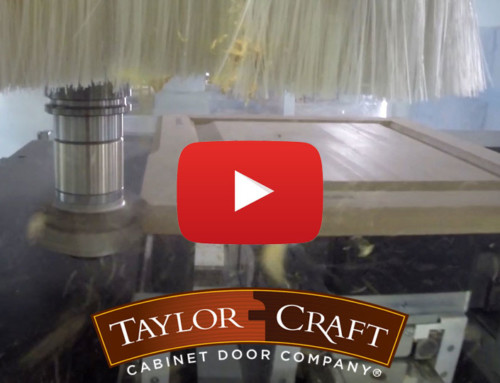 TaylorCraft Offers Look Inside Cutting Edge Cabinet Door Making Facility