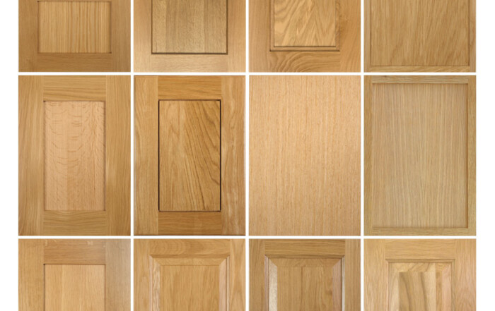 White Oak and Rift White Oak cabinet doors
